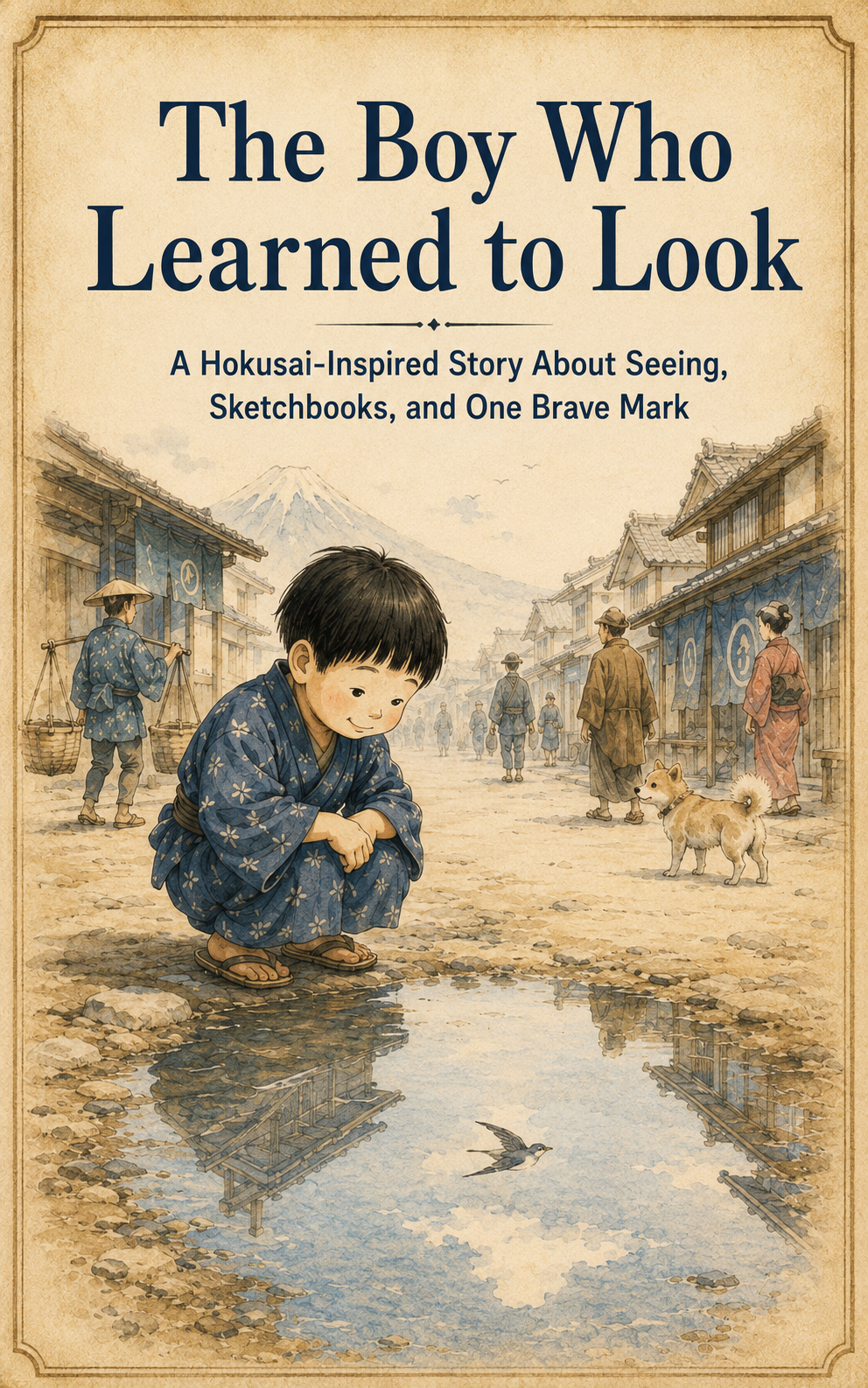 The Boy Who Learned to Look — book cover